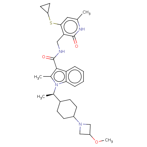 Chemical structure of BindingDB Monomer ID 574967