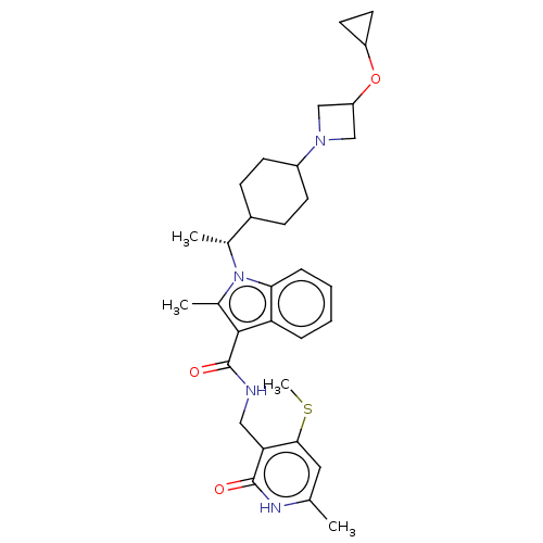 Chemical structure of BindingDB Monomer ID 574968