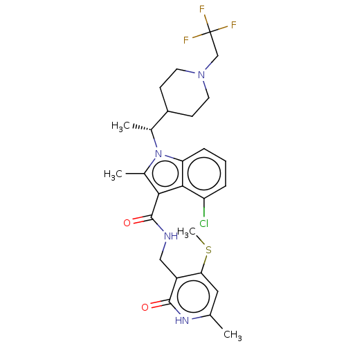 Chemical structure of BindingDB Monomer ID 574972