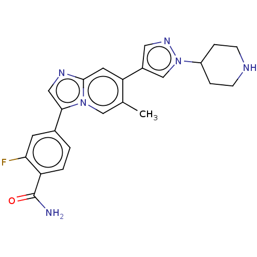 Chemical structure of BindingDB Monomer ID 575162