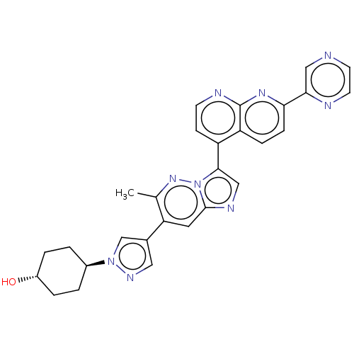 Chemical structure of BindingDB Monomer ID 575167