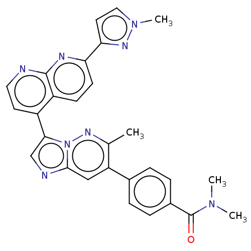 Chemical structure of BindingDB Monomer ID 575173