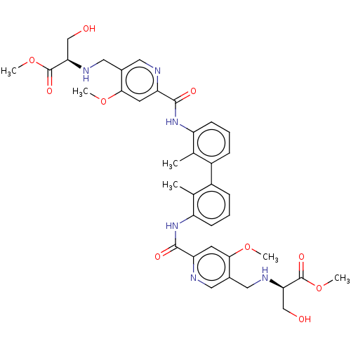 Chemical structure of BindingDB Monomer ID 575483