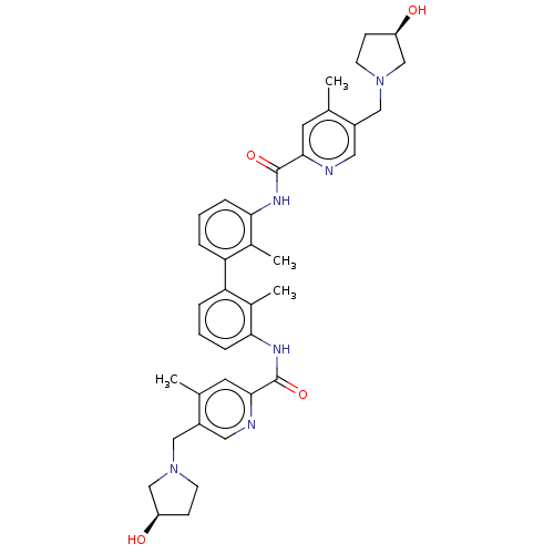 Chemical structure of BindingDB Monomer ID 575505