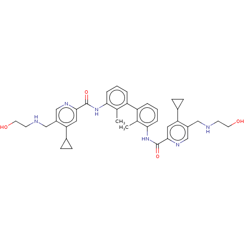 Chemical structure of BindingDB Monomer ID 575520