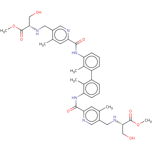 Chemical structure of BindingDB Monomer ID 575523