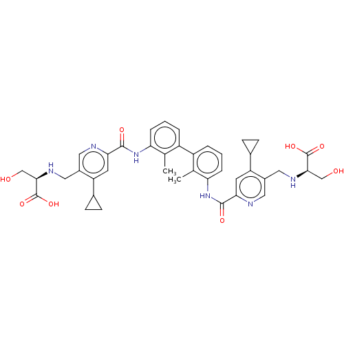 Chemical structure of BindingDB Monomer ID 575548