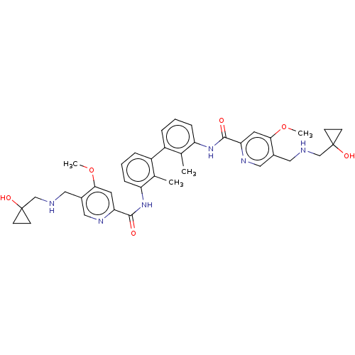 Chemical structure of BindingDB Monomer ID 575561