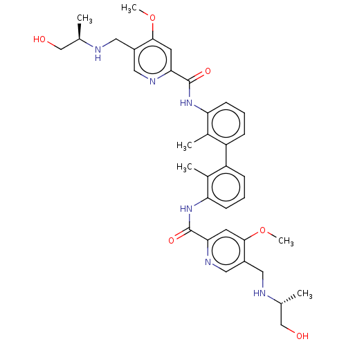 Chemical structure of BindingDB Monomer ID 575563