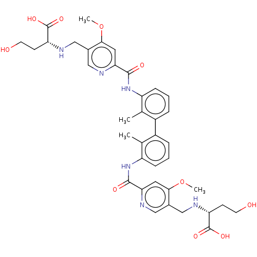 Chemical structure of BindingDB Monomer ID 575621