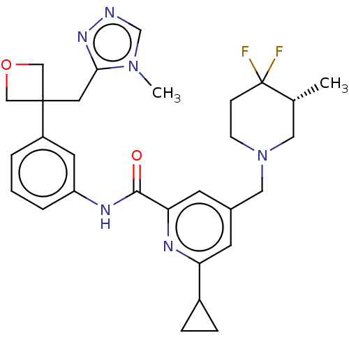 Chemical structure of BindingDB Monomer ID 575669