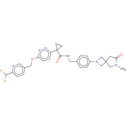 Chemical structure of BindingDB Monomer ID 575702