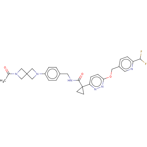 Chemical structure of BindingDB Monomer ID 575704