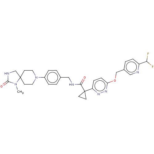Chemical structure of BindingDB Monomer ID 575709