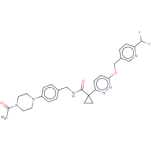 Chemical structure of BindingDB Monomer ID 575716