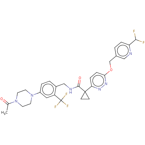 Chemical structure of BindingDB Monomer ID 575722
