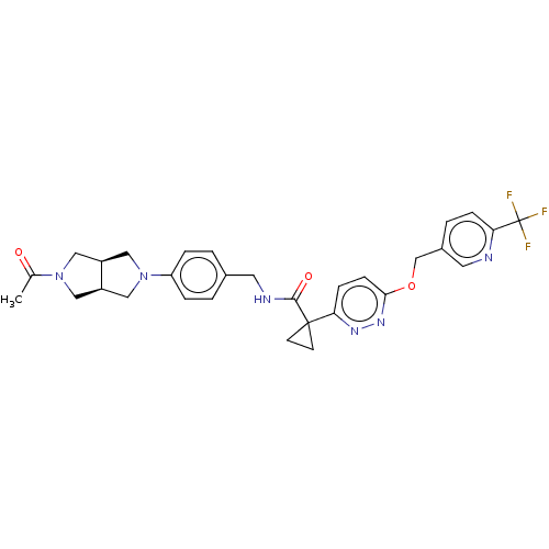Chemical structure of BindingDB Monomer ID 575725