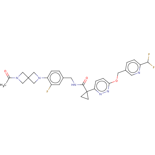 Chemical structure of BindingDB Monomer ID 575726