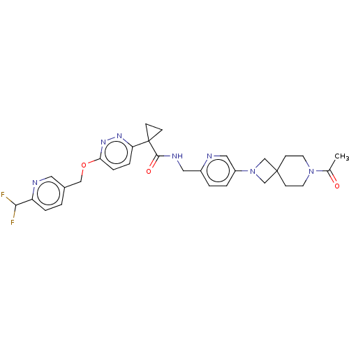 Chemical structure of BindingDB Monomer ID 575729