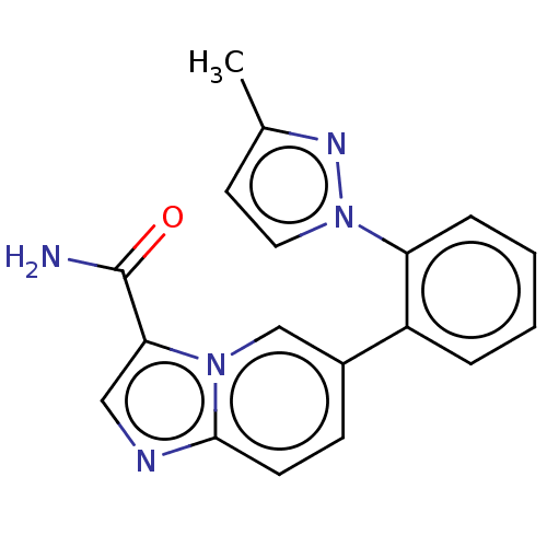 Chemical structure of BindingDB Monomer ID 575814