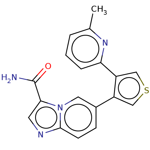 Chemical structure of BindingDB Monomer ID 575834