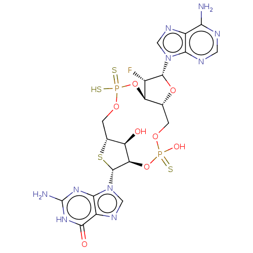 Chemical structure of BindingDB Monomer ID 576126
