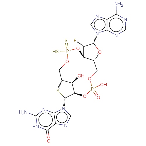 Chemical structure of BindingDB Monomer ID 576128