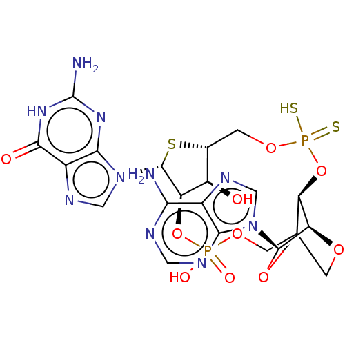 Chemical structure of BindingDB Monomer ID 576129