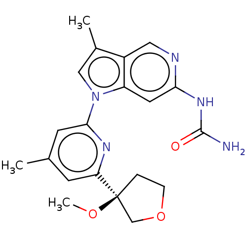 Chemical structure of BindingDB Monomer ID 576255