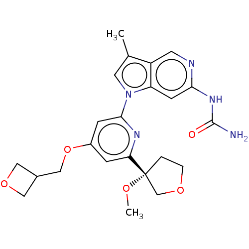 Chemical structure of BindingDB Monomer ID 576258