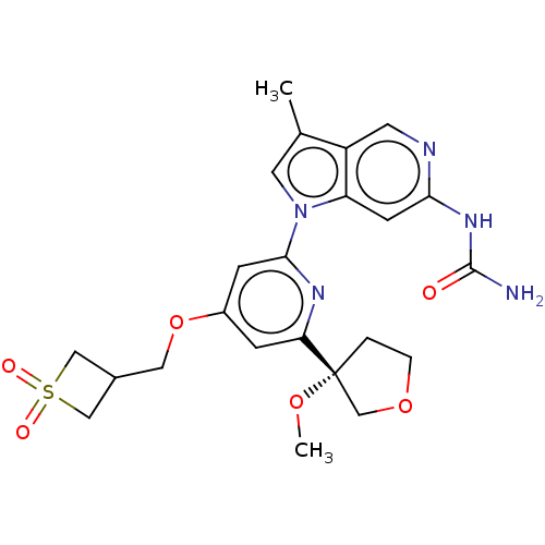 Chemical structure of BindingDB Monomer ID 576259