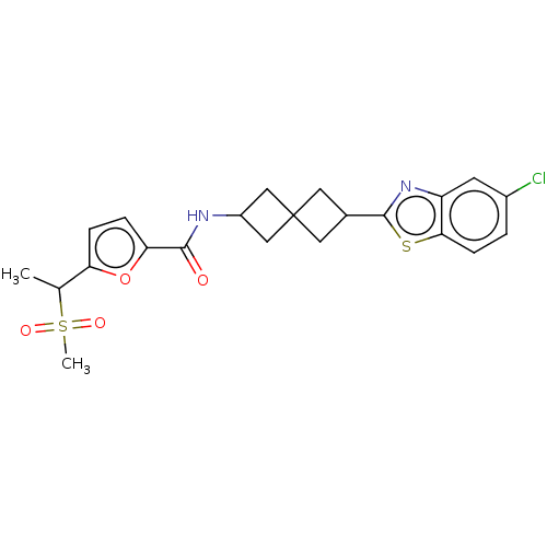 Chemical structure of BindingDB Monomer ID 576334