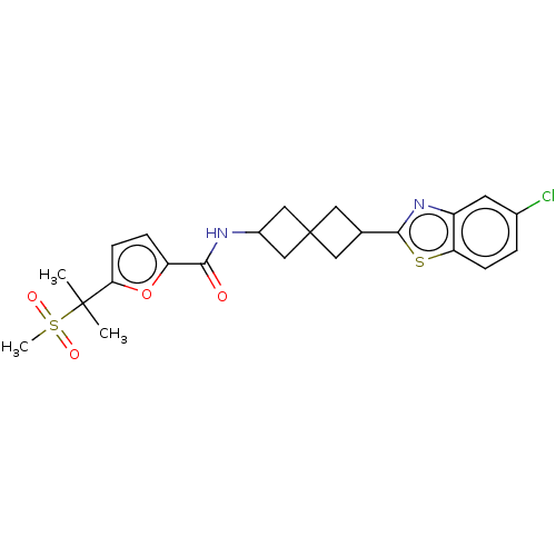 Chemical structure of BindingDB Monomer ID 576335
