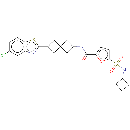 Chemical structure of BindingDB Monomer ID 576340