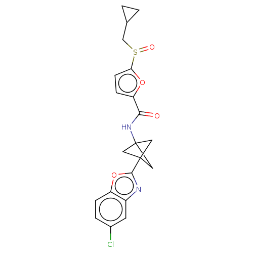Chemical structure of BindingDB Monomer ID 576350