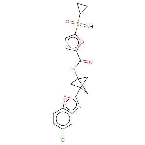 Chemical structure of BindingDB Monomer ID 576354
