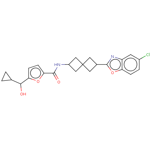 Chemical structure of BindingDB Monomer ID 576379