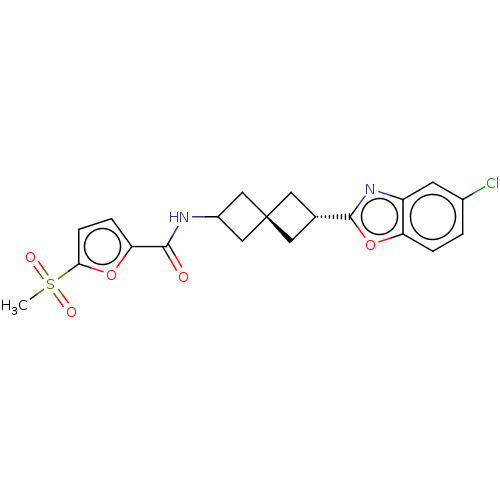 Chemical structure of BindingDB Monomer ID 576385
