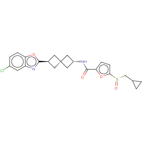 Chemical structure of BindingDB Monomer ID 576391