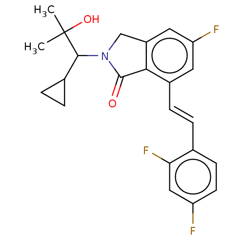 Chemical structure of BindingDB Monomer ID 576418
