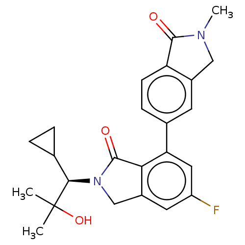 Chemical structure of BindingDB Monomer ID 576439