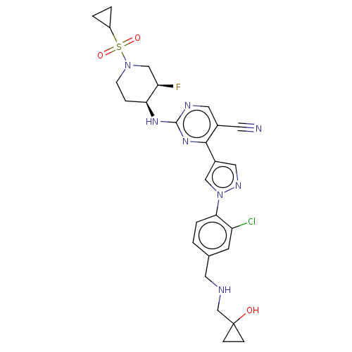 Chemical structure of BindingDB Monomer ID 576834