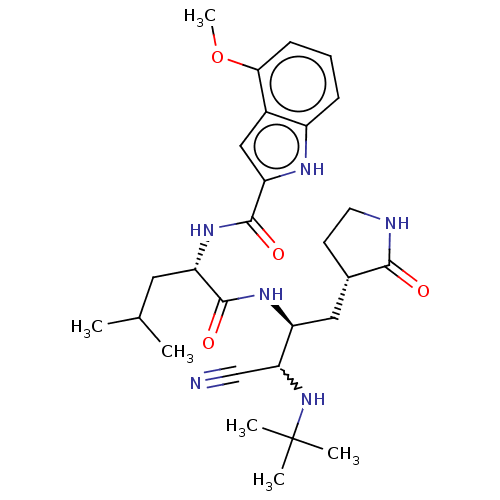 Chemical structure of BindingDB Monomer ID 577023