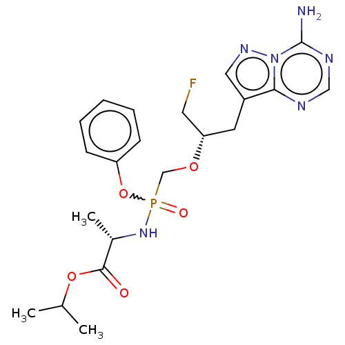 Chemical structure of BindingDB Monomer ID 577463