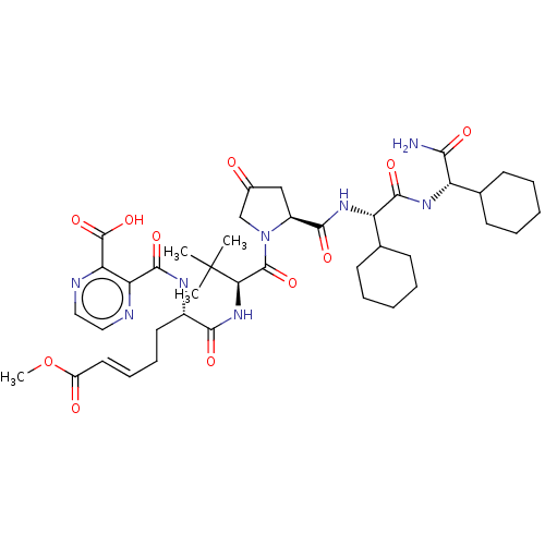 Chemical structure of BindingDB Monomer ID 577486
