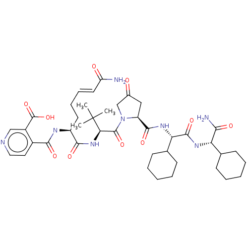 Chemical structure of BindingDB Monomer ID 577497