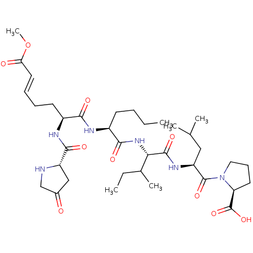 Chemical structure of BindingDB Monomer ID 577540