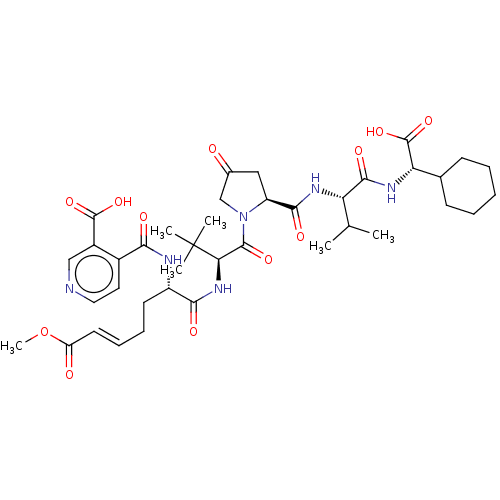 Chemical structure of BindingDB Monomer ID 577547