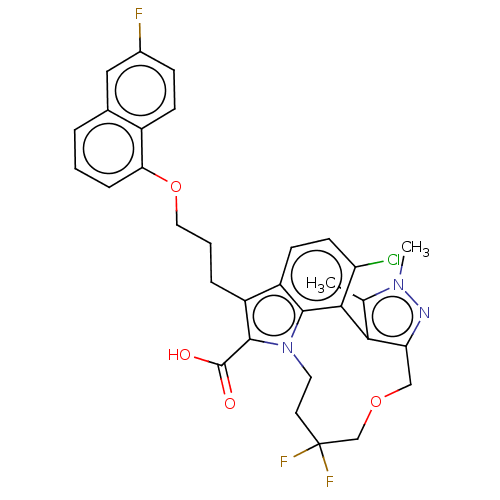 Chemical structure of BindingDB Monomer ID 577686