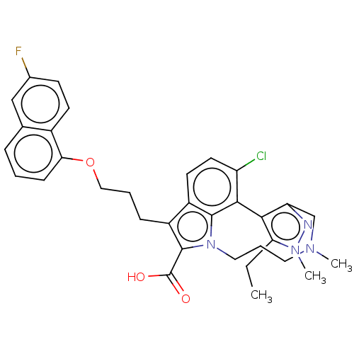 Chemical structure of BindingDB Monomer ID 577707